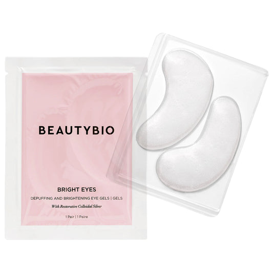 Bright Eyes Collagen-Infused Brightening Colloidal Silver Eye Masks